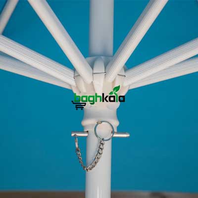 سایبان چتری آلومینیومی هشت ضلعی قطر 3 متر